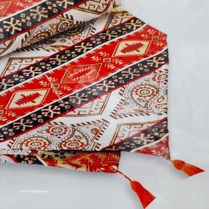 Tapestry Table Runner - Red Ana 16 x 55 inch